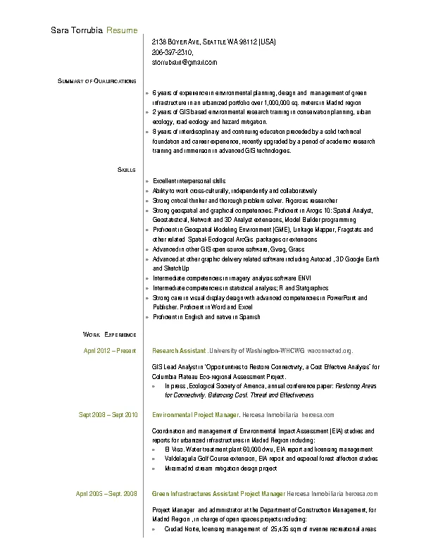 Assistant Project Manager Resume Pdf Free Download