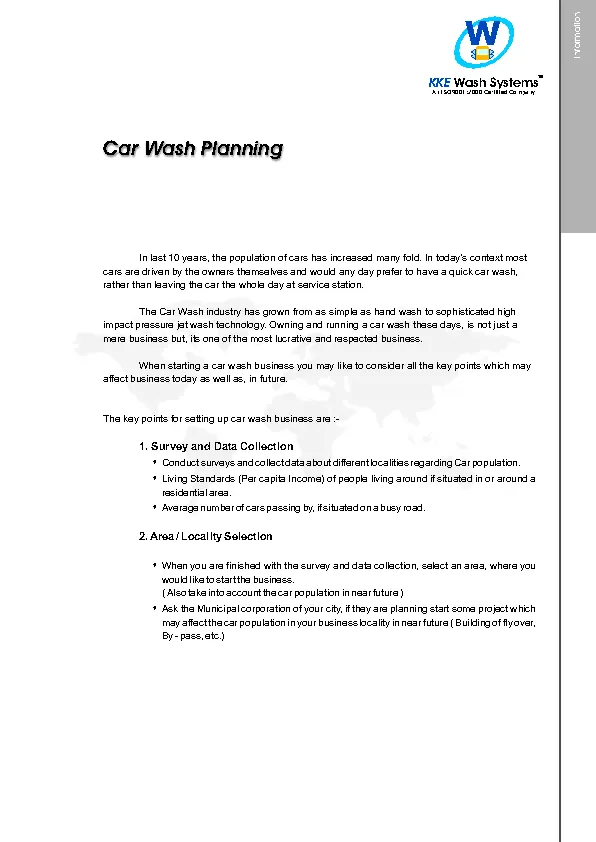 Automatic Car Wash Business Plan1