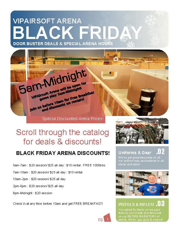 Black Friday Newsletter