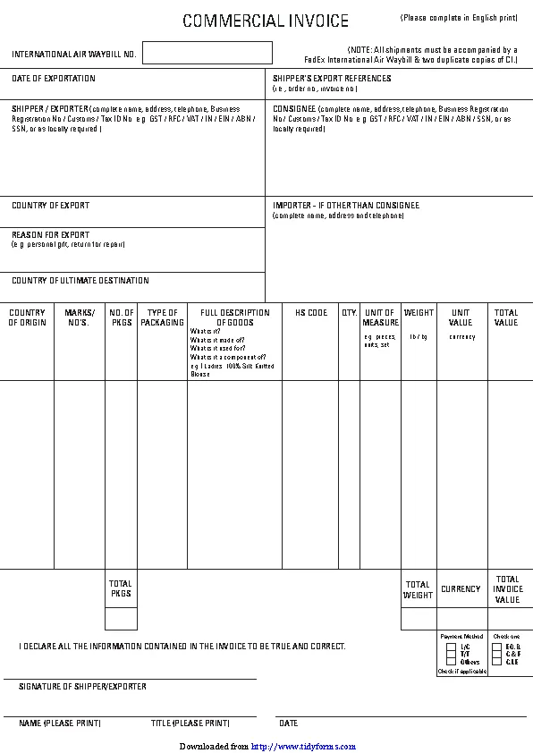 Business Invoice Template 2