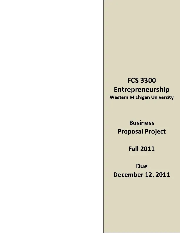 Business Marketing Proposal Pdf Format