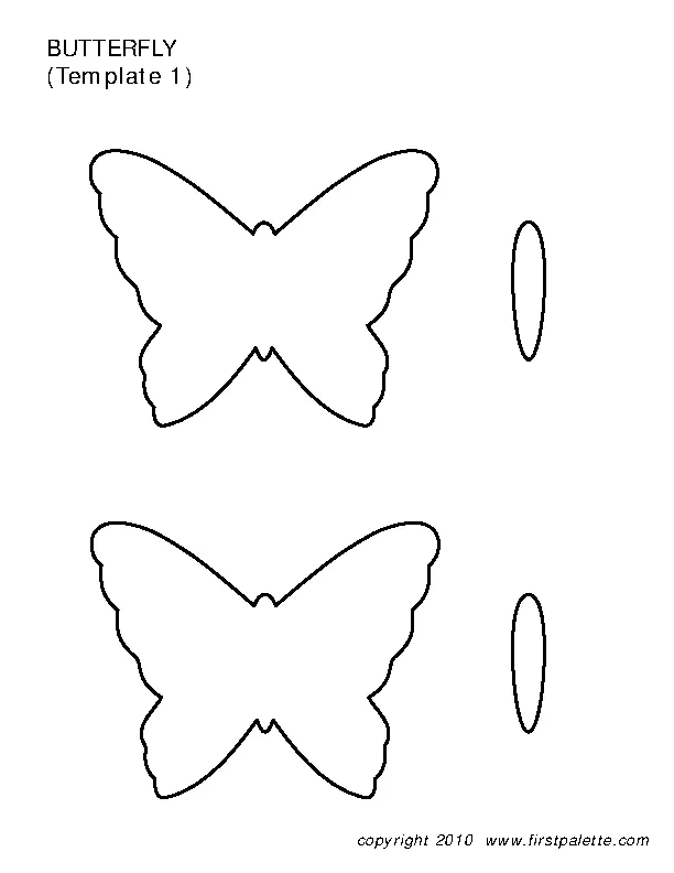 Butterfly Template 1
