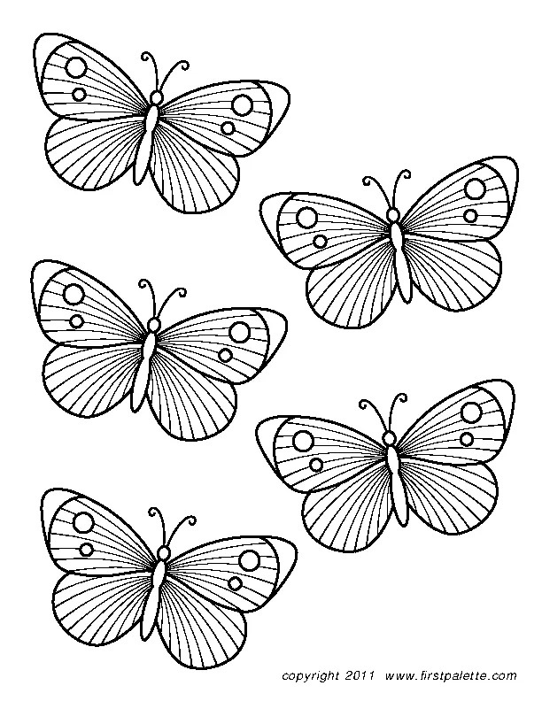 Butterfly Template 3 - PDFSimpli