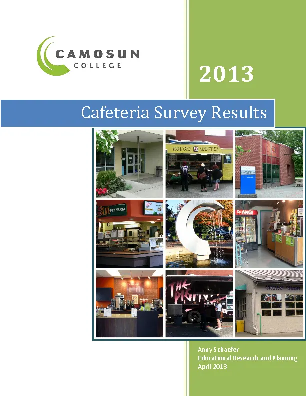 Cafeteria Survey Results Template