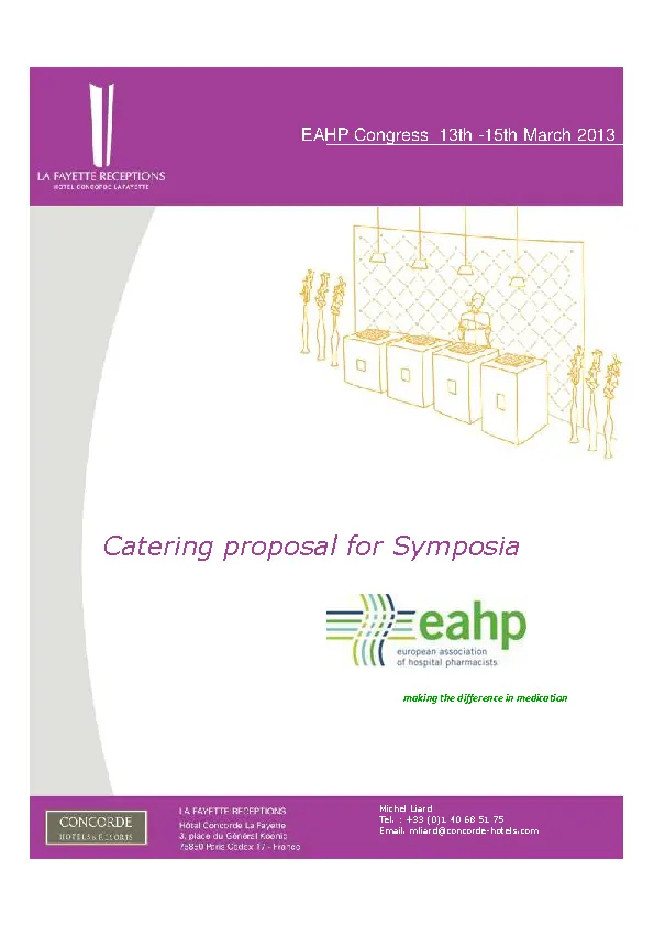 Catering Proposal