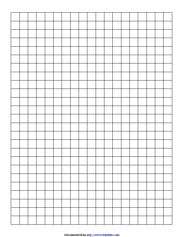 Centimeter Graph Paper 1 PDFSimpli