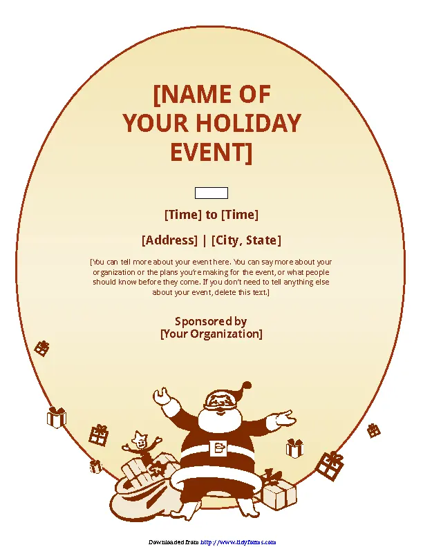 Christmas Event Flyer Template