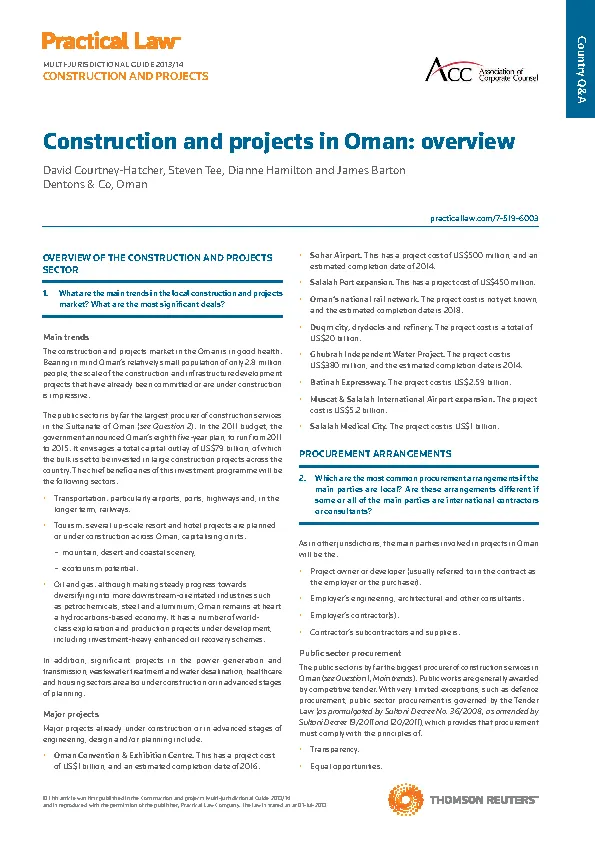 Construction Project Overview Template