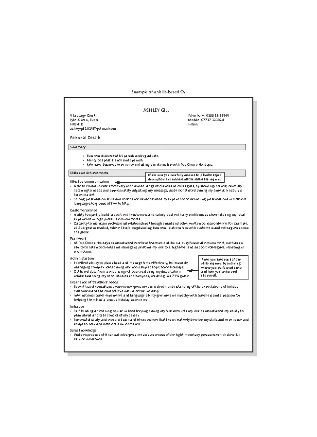 Customer Service Cv Template PDFSimpli