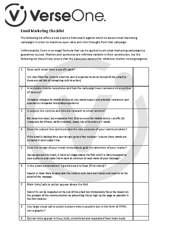Email Marketing Checklist PDFSimpli what-is-a-good-click-to-open-rate-find-out
