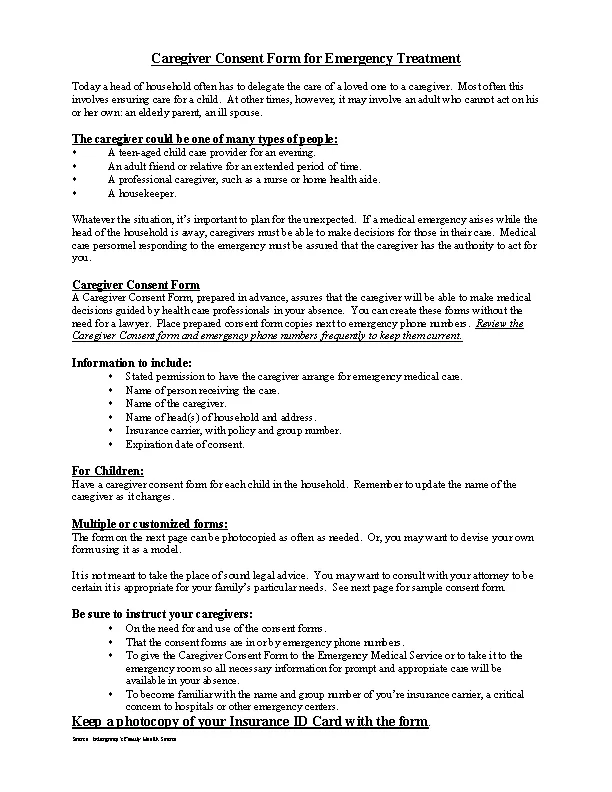 Emergency Treatment Doctors Note Template