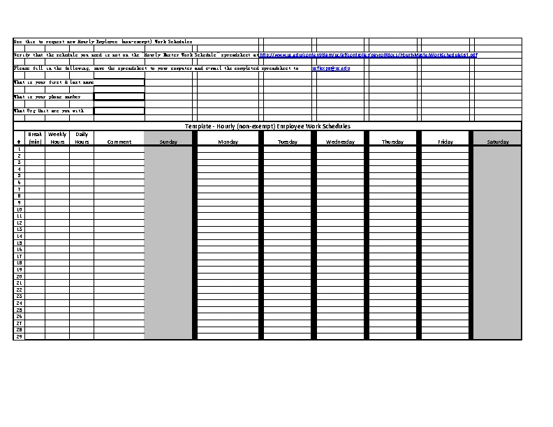 Schedules Archives Page 16 Of 23 PDFSimpli