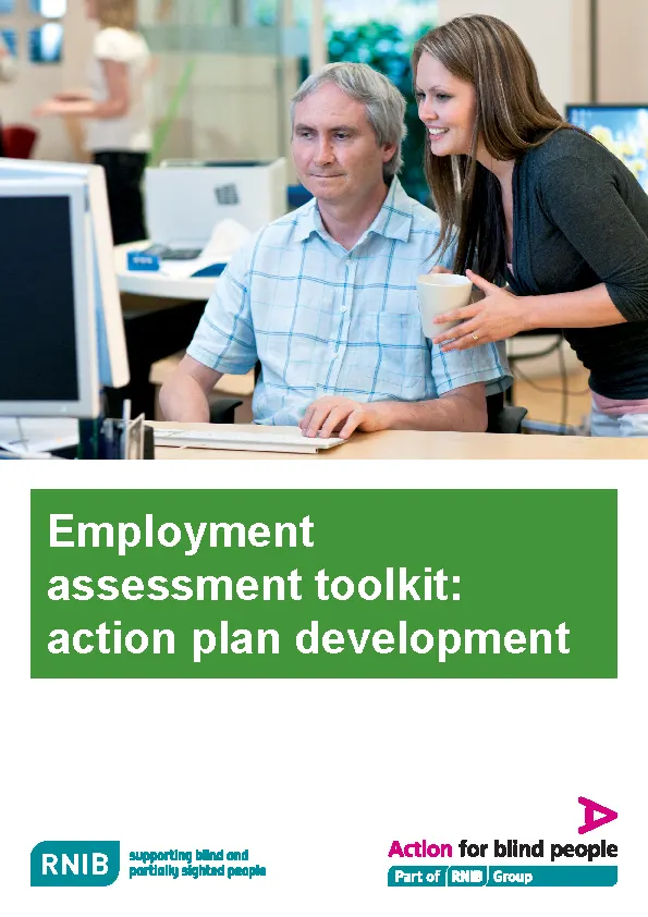 Employment Action Plan Template