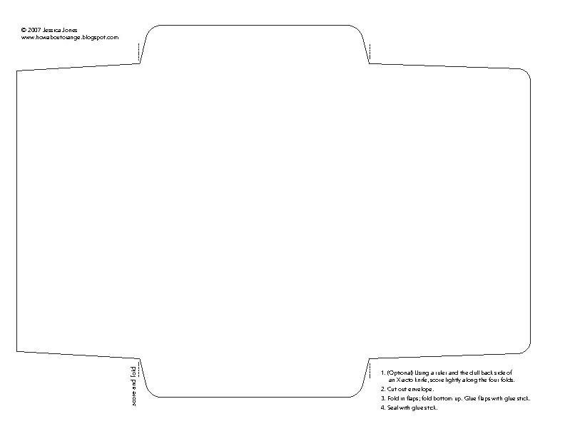 Envelope Template 1 - PDFSimpli