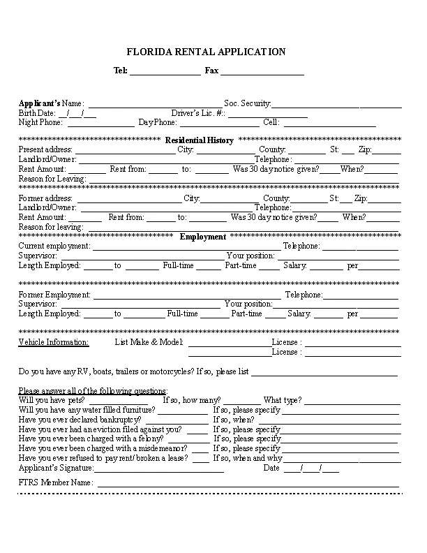 Florida Rental Application Form.webp