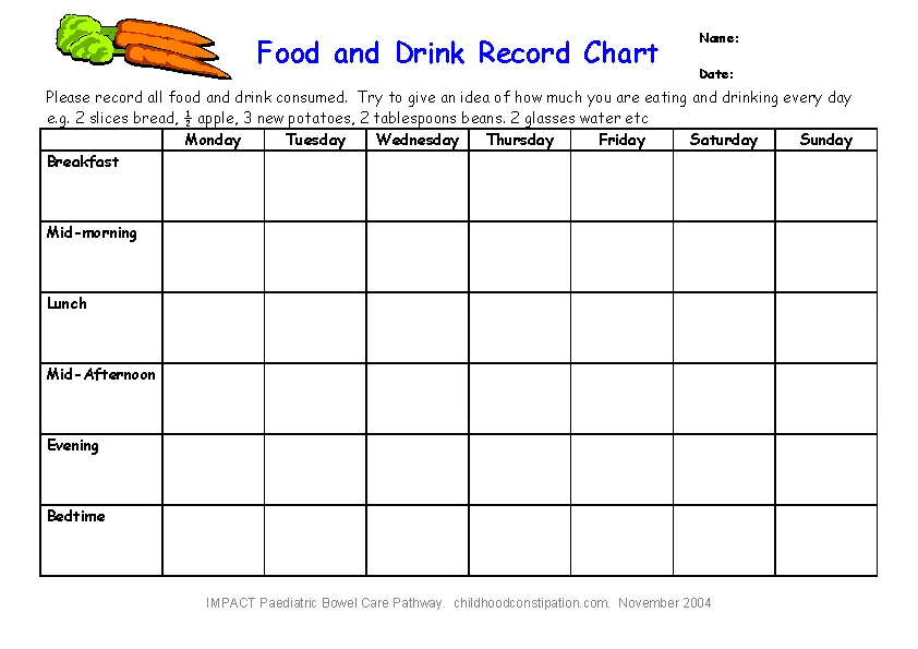 food-and-drink-record-chart-pdfsimpli