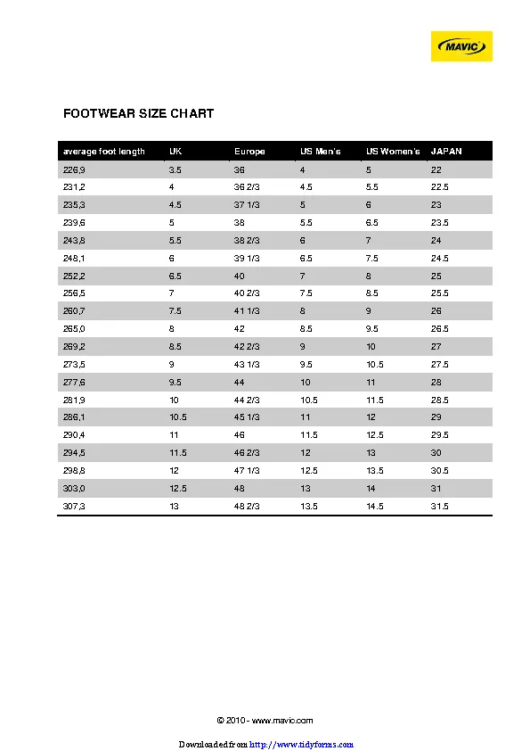 footwear-size-chart-pdfsimpli