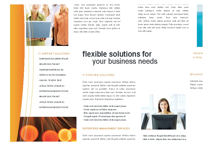 Free Brochure Templates For Microsoft Word