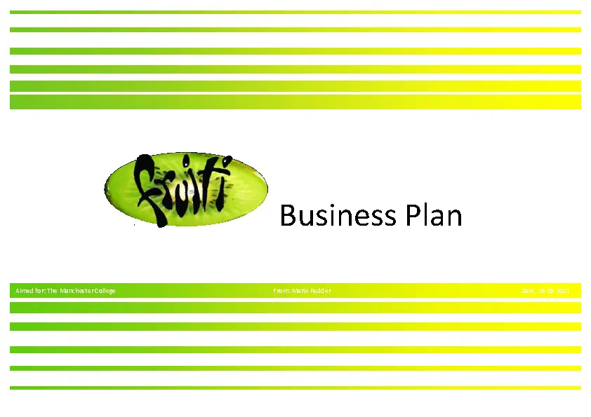Fresh Business Proposal PDFSimpli