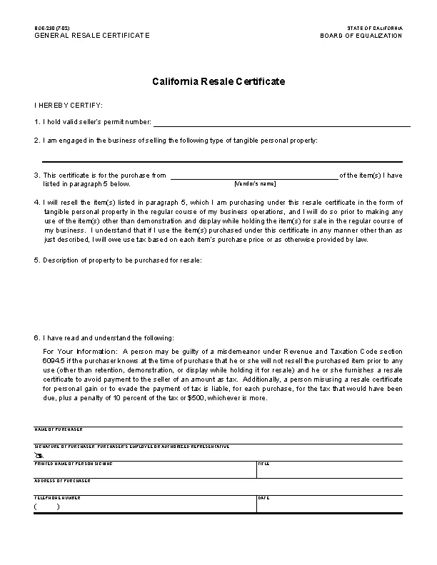 General Release Certificate Online PDFSimpli