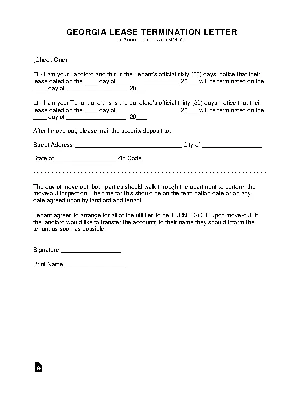 lease termination letter form PDFSimpli