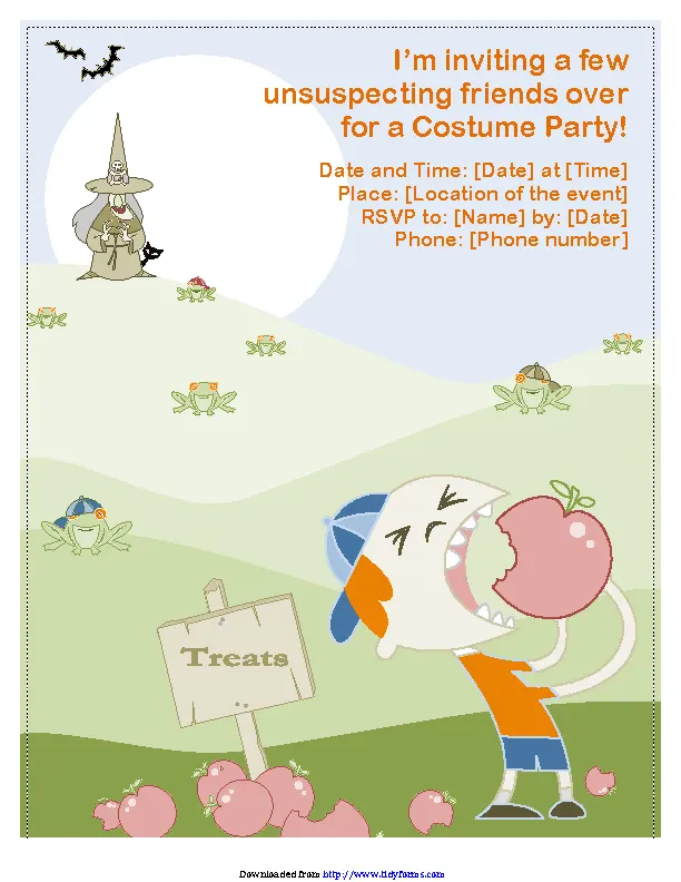 Halloween Party Flyer 2