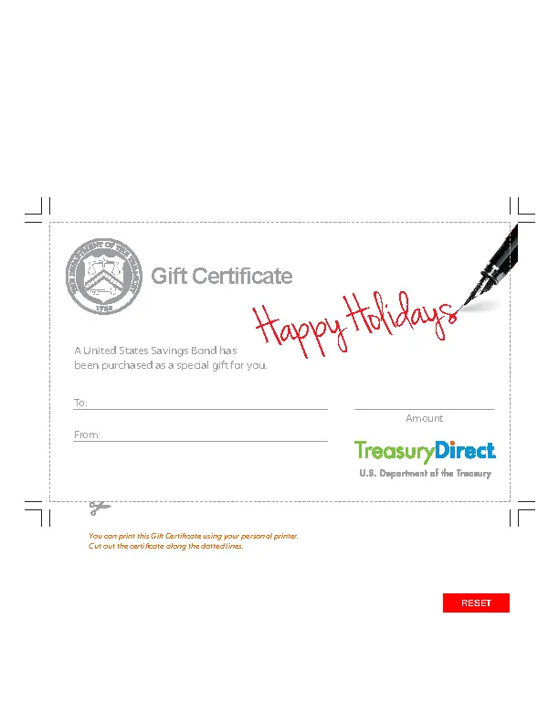 Holiday Gift Certificate Free Download Pdf Format