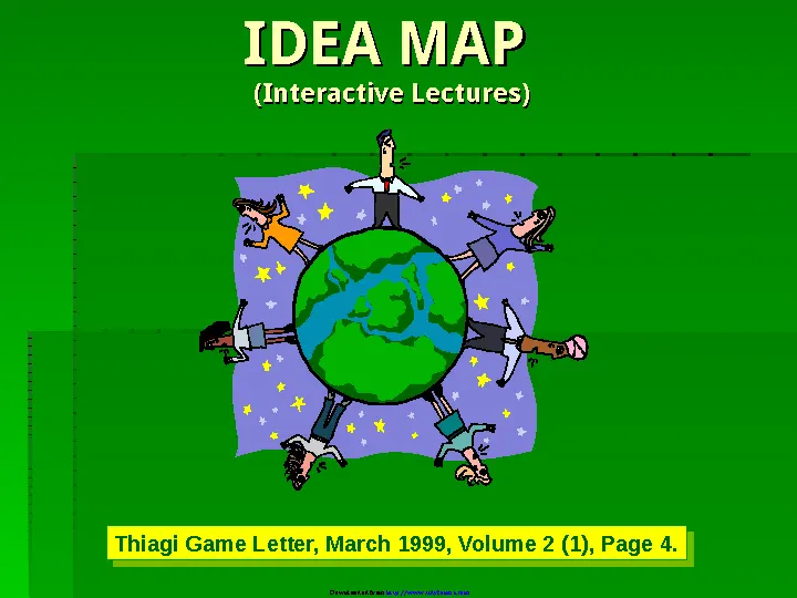 Idea Map Sample Game