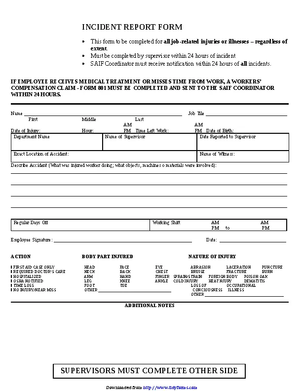 Incident Report Template 2 Pdfsimpli 1521