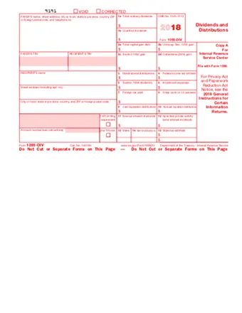 IRS 1099 Dividend PDF