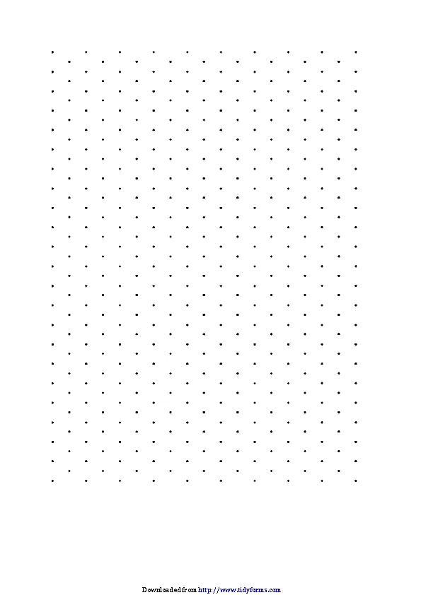 Isometric Paper Dots