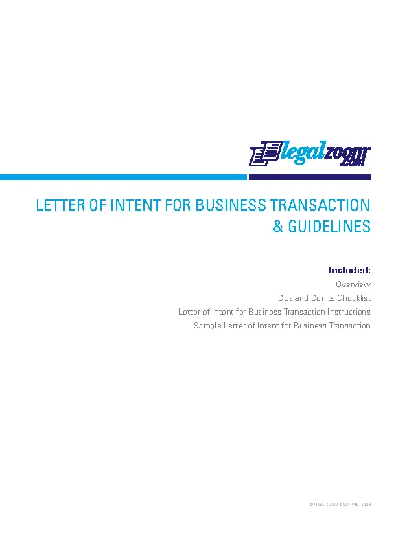 Letter Of Intent For Business Closure