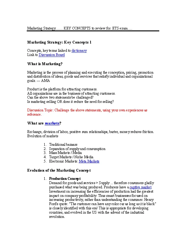 Letter Of Intent For Changes In Marketing Strategy