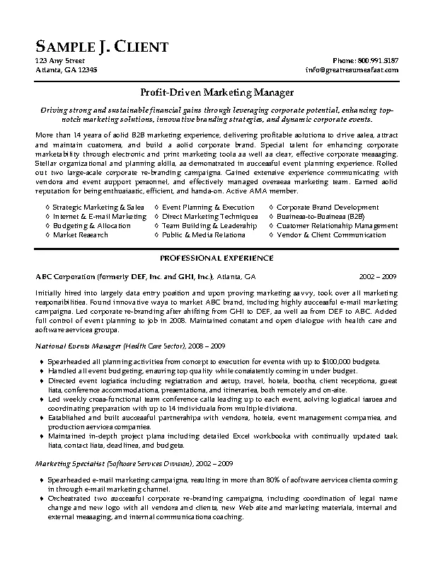 Marketing Manager Resume Template Pdfsimpli 0276