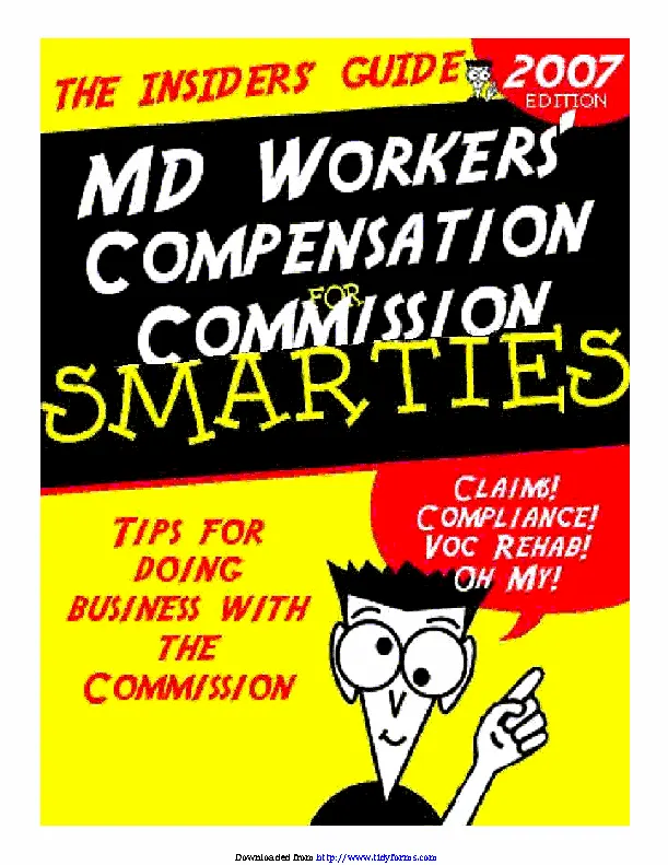 Maryland Workers Compensation Commission For Smarties