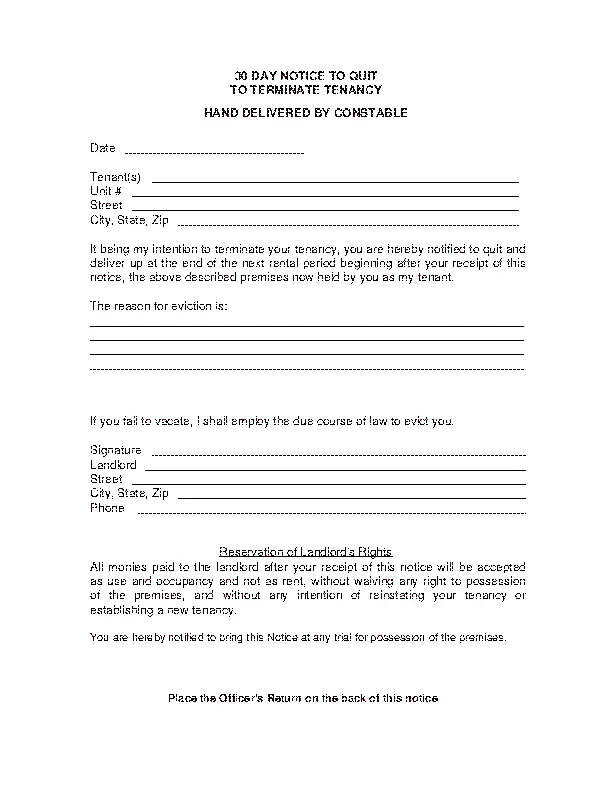 Notice To Quit Archives Page 10 Of 17 PDFSimpli