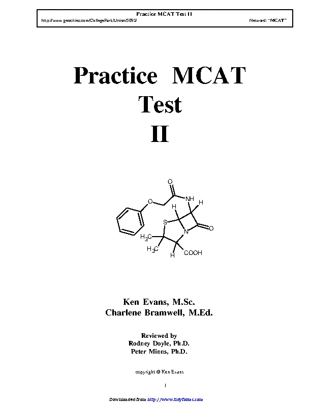 Mcat Sample Questions Template 2 - PDFSimpli