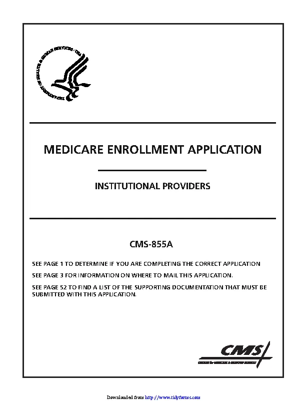 Medicare Enrollment Application