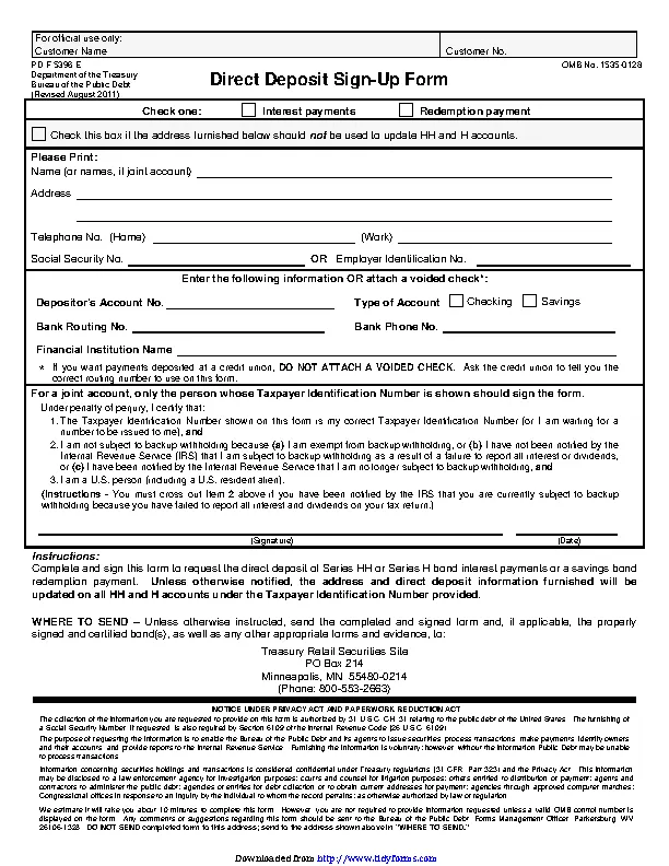 Minnesota Direct Deposit Form 2 Pdfsimpli 3999