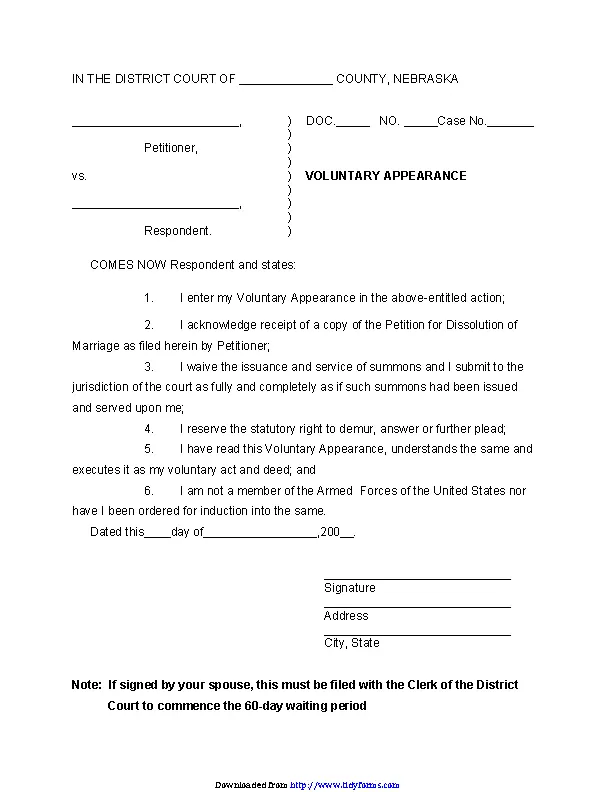 nebraska-voluntary-appearance-form-pdfsimpli