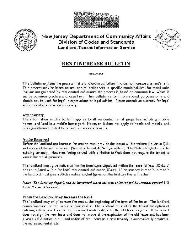 new jersey rent increase bulletin PDFSimpli