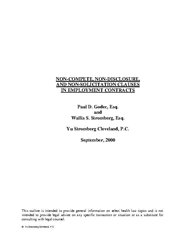 Non Compete Non Disclosure Agreement