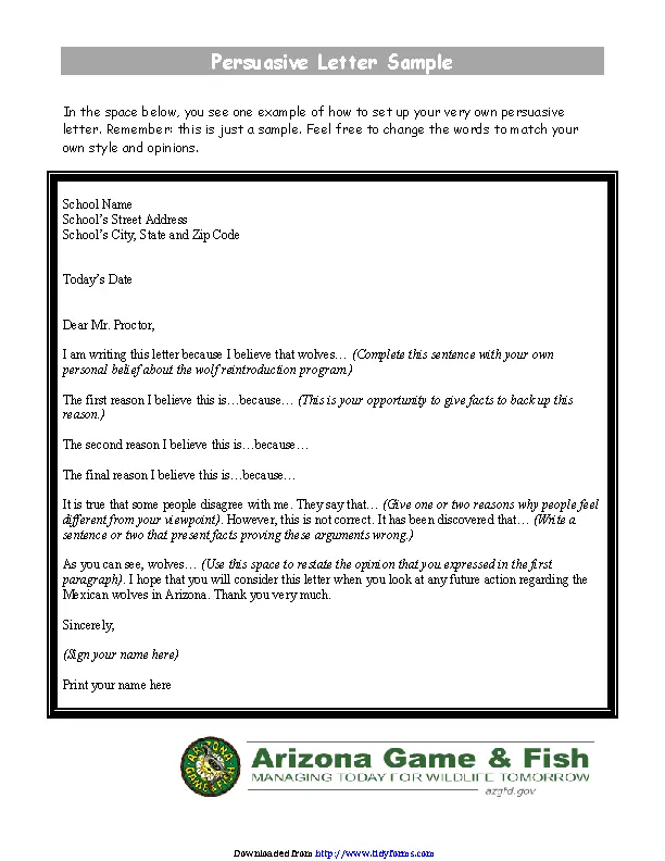 Persuasive Letter Sample PDFSimpli persuasive-letter-sample-pdfsimpli
