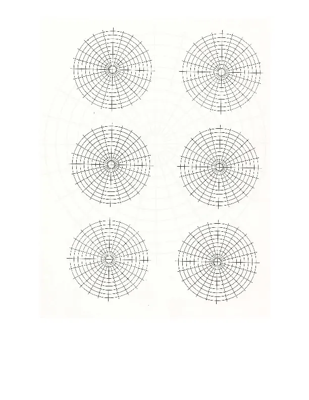 Polar Graph Paper Template PDFSimpli