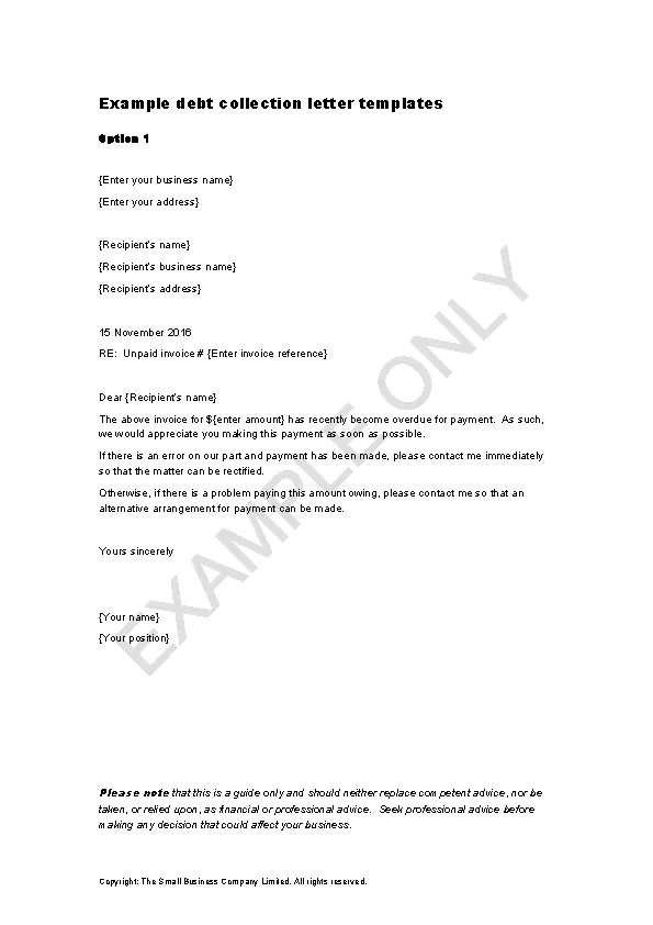 Polite Overdue Invoice Letter PDFSimpli