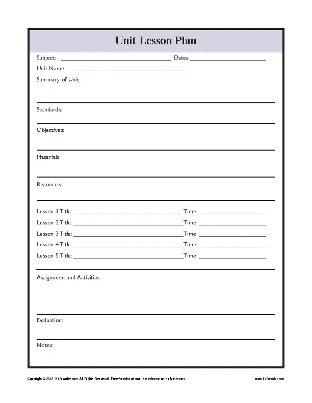 printable-unit-lesson-plan-template-blank-pdfsimpli