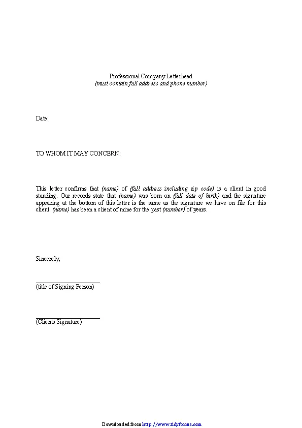 Professional References Template PDFSimpli Professional References Template PDFSimpli