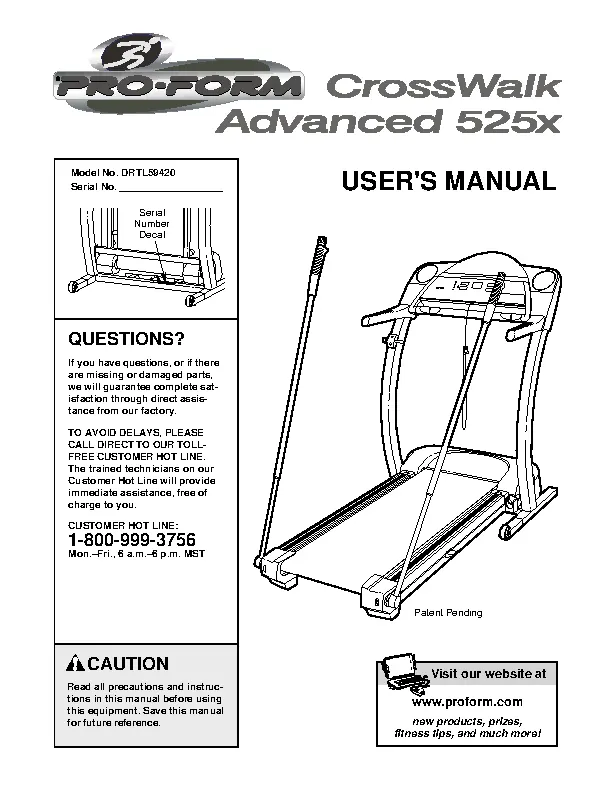 Proform Owners Manual Sample PDFSimpli