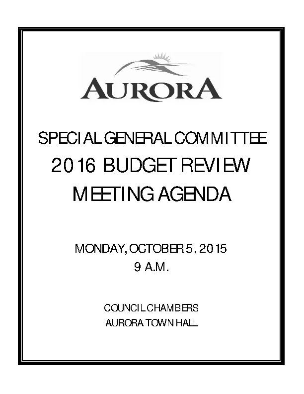 Project Budget Meeting Agenda Sample