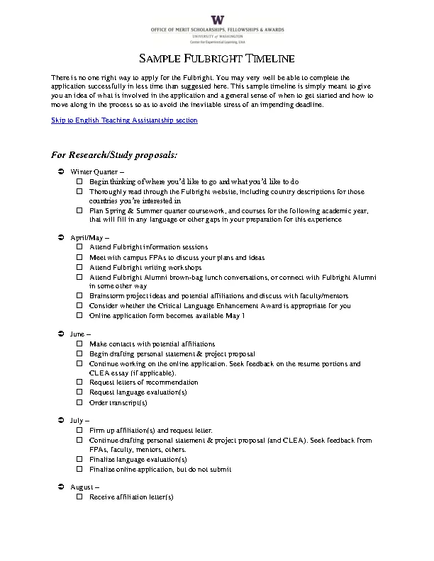 Research Study Timeline Template
